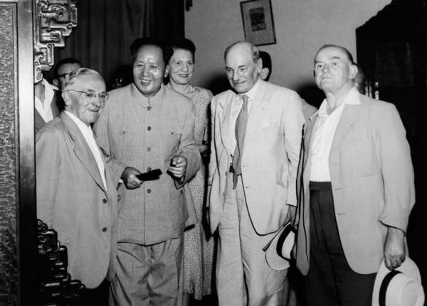 1954年8月24日毛泽东会见艾德礼